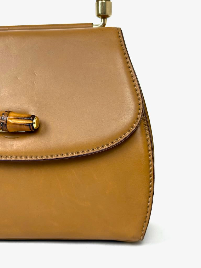 Gucci Bamboo Turn Lock Handbag