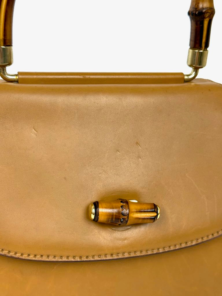 Gucci Bamboo Turn Lock Handbag