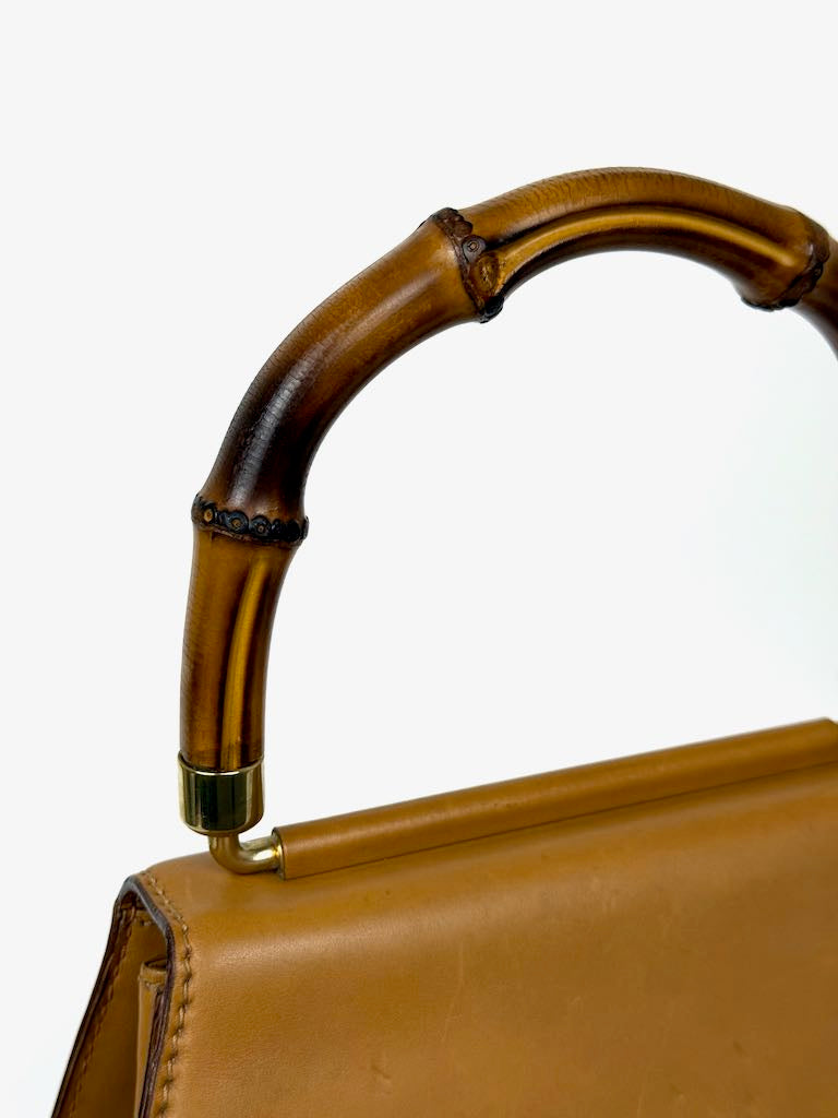 Gucci Bamboo Turn Lock Handbag