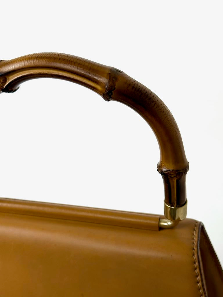 Gucci Bamboo Turn Lock Handbag
