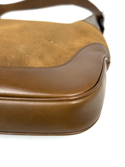 Gucci Jackie in brown suede