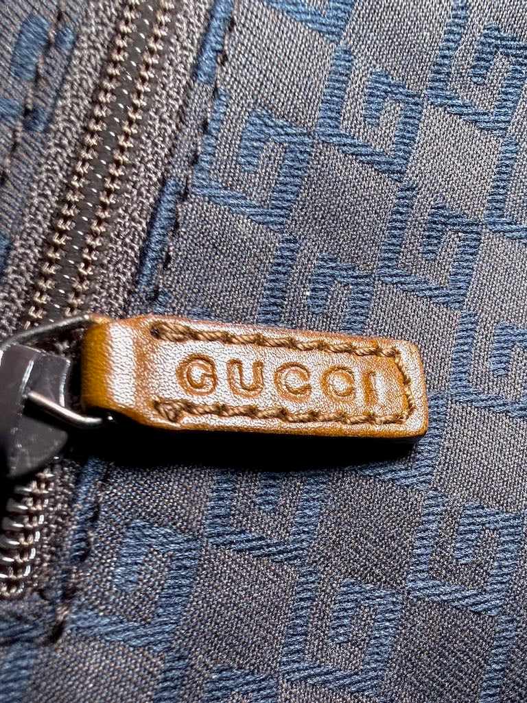 Gucci Jackie in brown suede