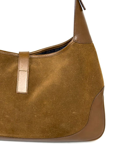 Gucci Jackie in brown suede