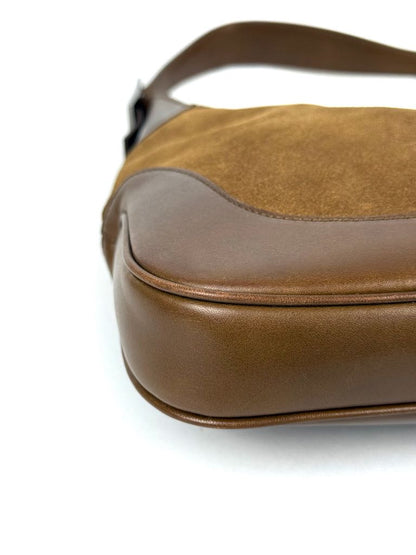 Gucci Jackie in brown suede