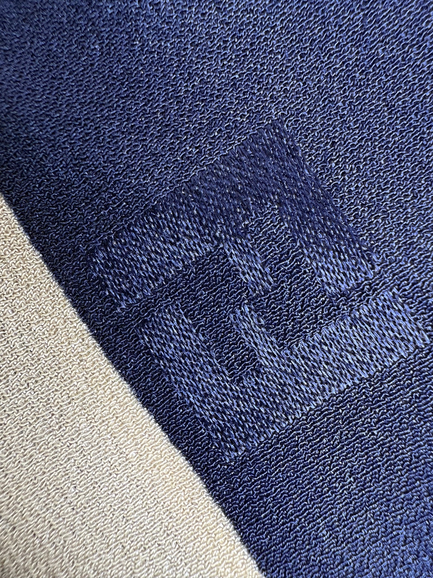 Fendi Navy Scarf