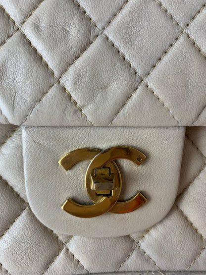 Chanel Matelasse Coco Mark Double Flap Shoulder Bag