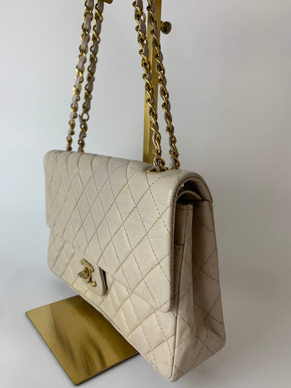 Chanel Matelasse Coco Mark Double Flap Shoulder Bag