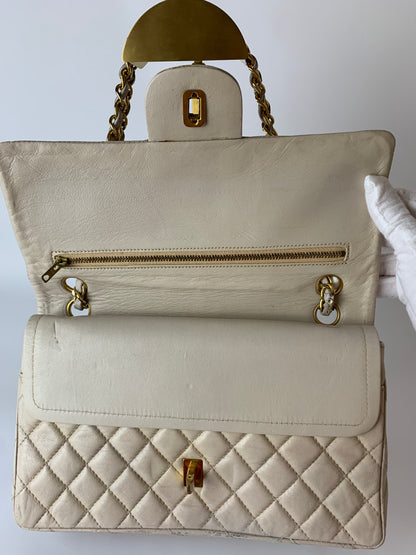 Chanel Matelasse Coco Mark Double Flap Shoulder Bag