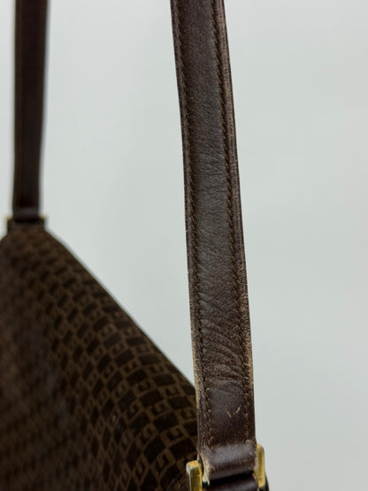 Gucci GG Suede Bag with Horsebit Hardware