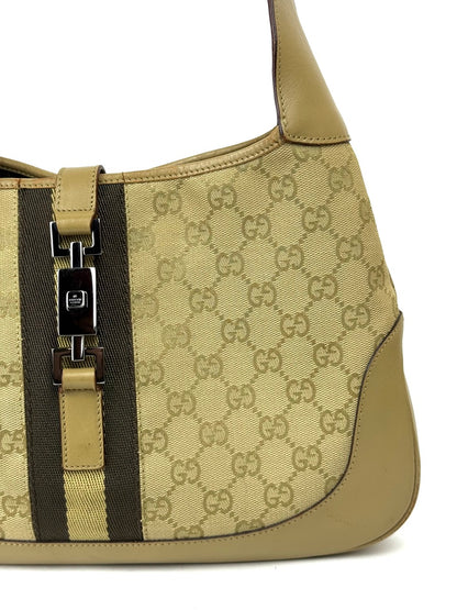 Gucci Jackie GG Beige Canvas