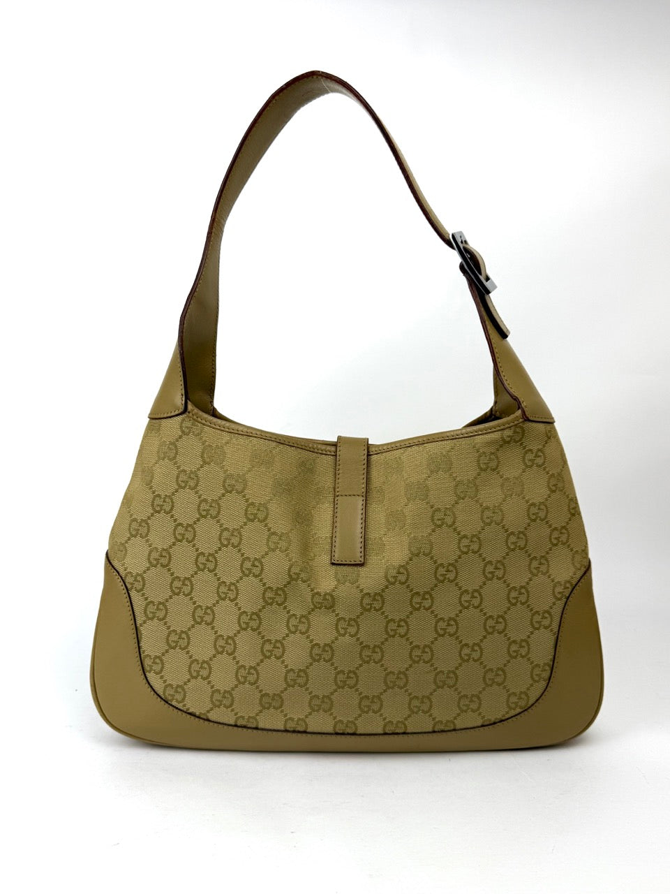 Gucci Jackie GG Beige Canvas