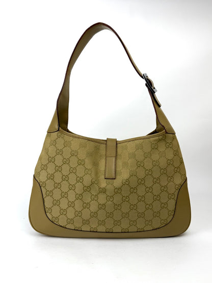 Gucci Jackie GG Beige Canvas