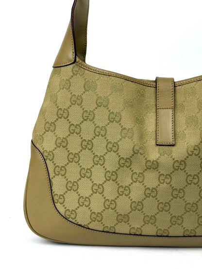 Gucci Jackie GG Beige Canvas