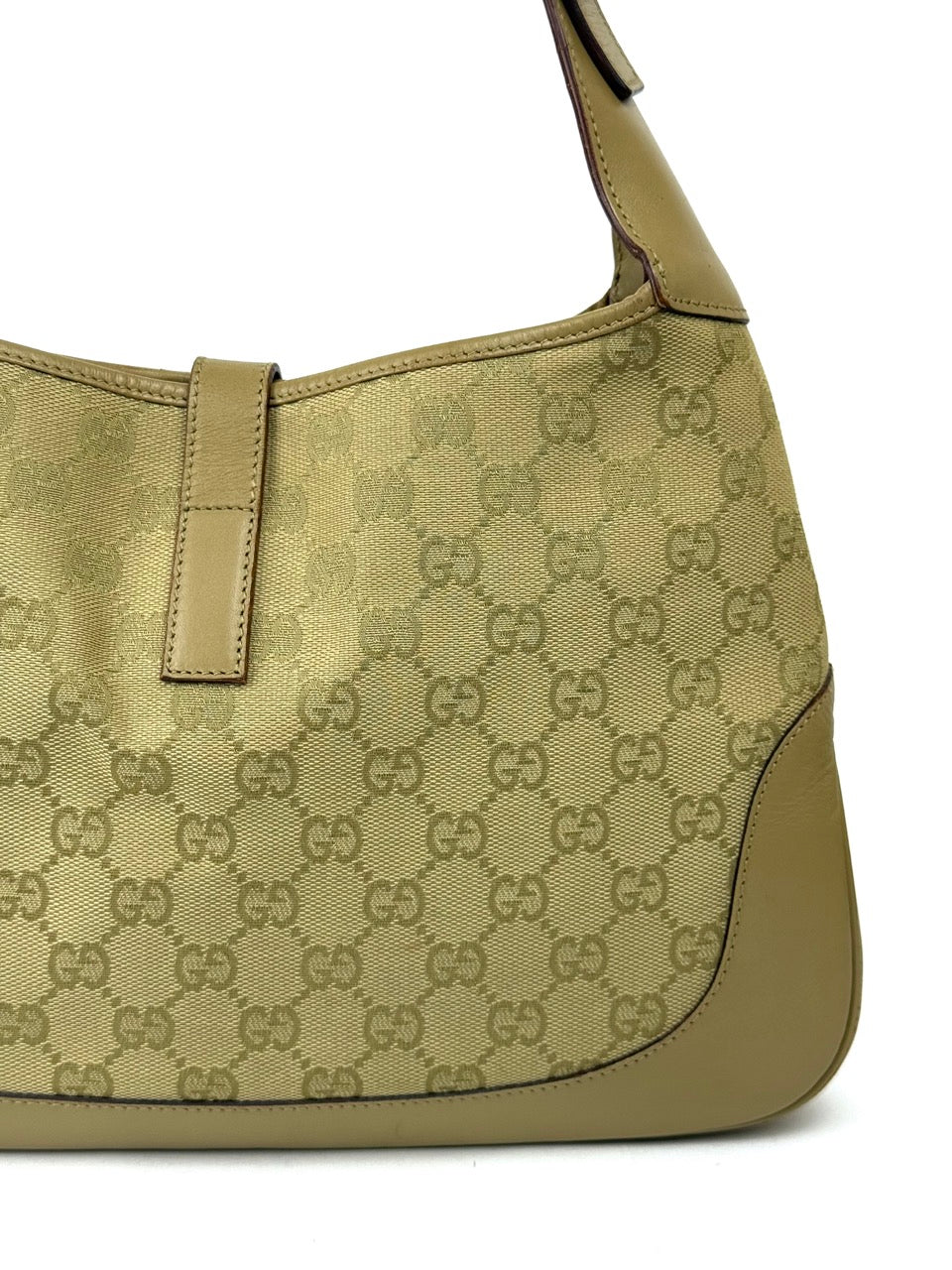 Gucci Jackie GG Beige Canvas