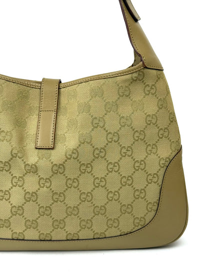 Gucci Jackie GG Beige Canvas