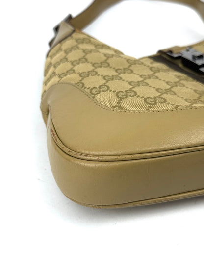 Gucci Jackie GG Beige Canvas