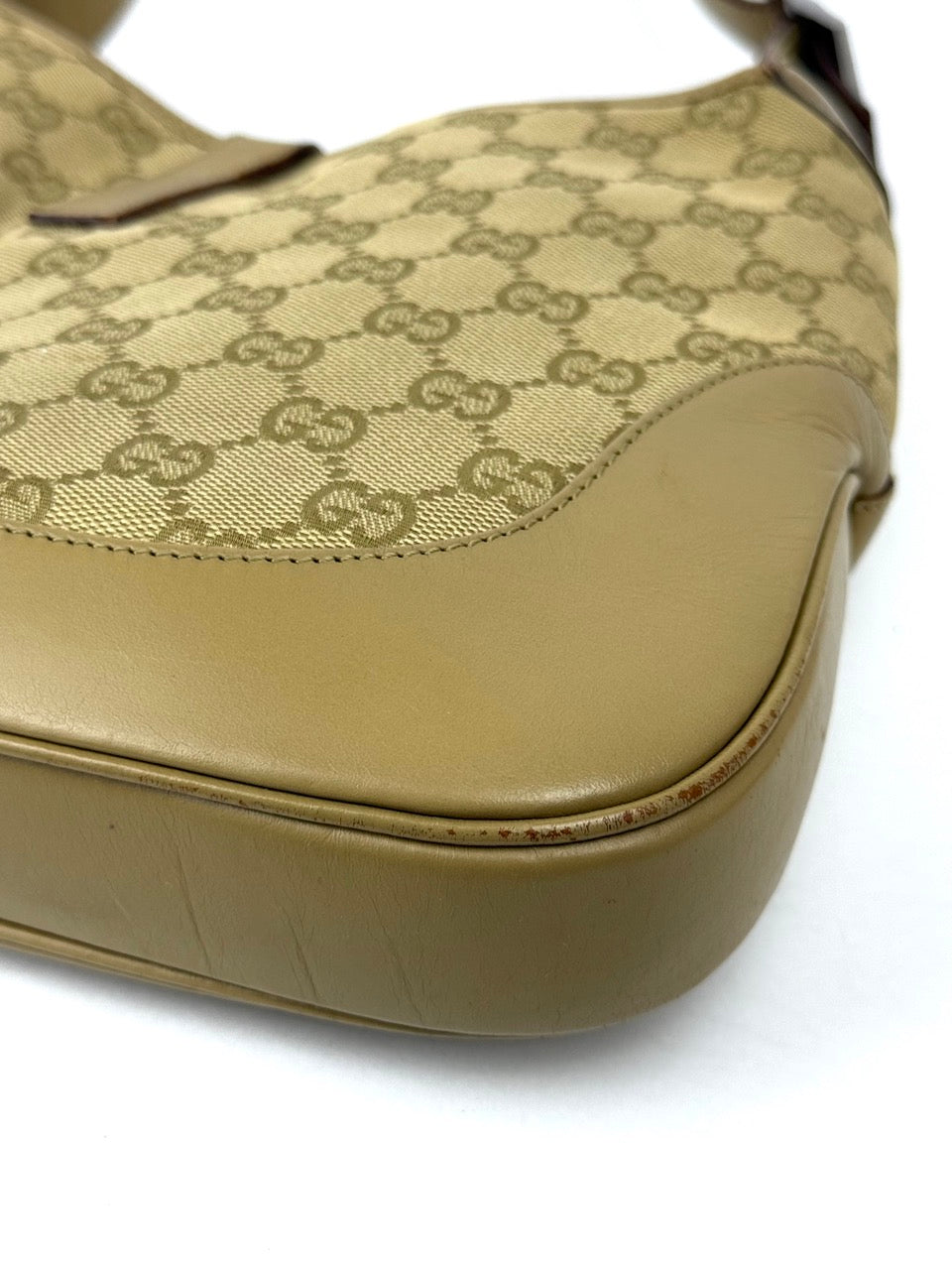 Gucci Jackie GG Beige Canvas