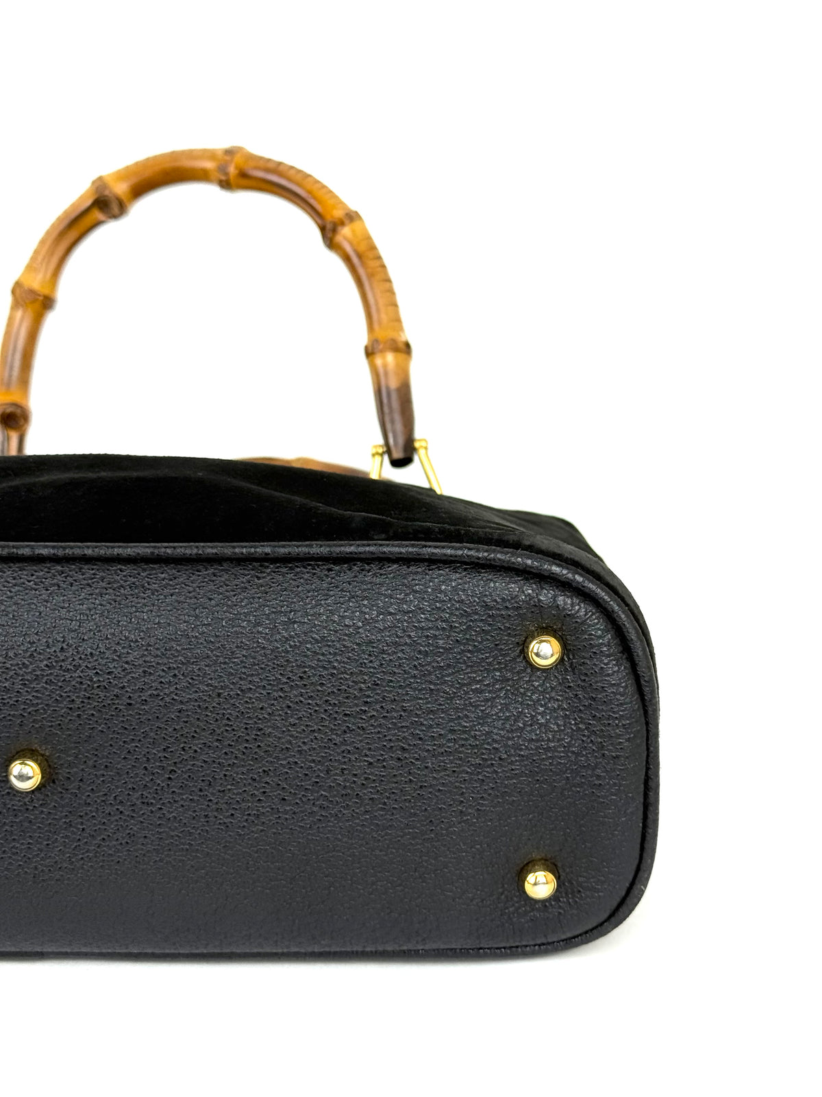Gucci Bamboo Shoulder Bag in suede