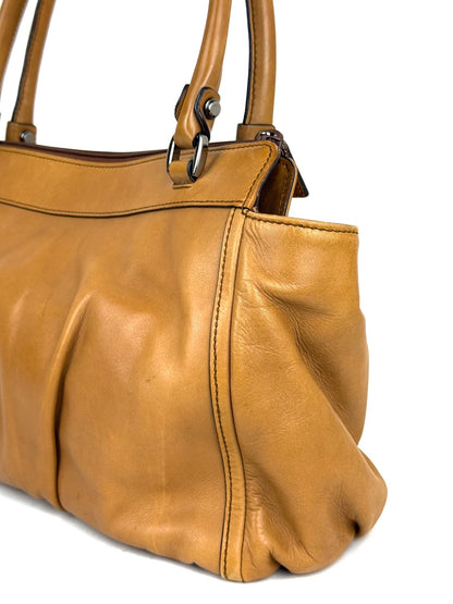 Gucci Abbey Line D-ring Leather Shoulder Bag