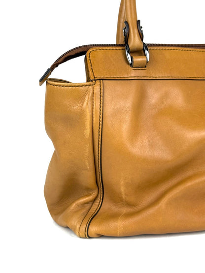 Gucci Abbey Line D-ring Leather Shoulder Bag