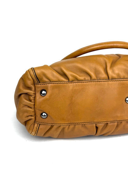 Gucci Abbey Line D-ring Leather Shoulder Bag