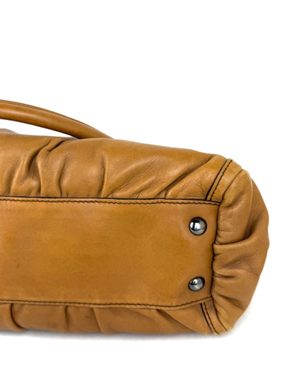 Gucci Abbey Line D-ring Leather Shoulder Bag
