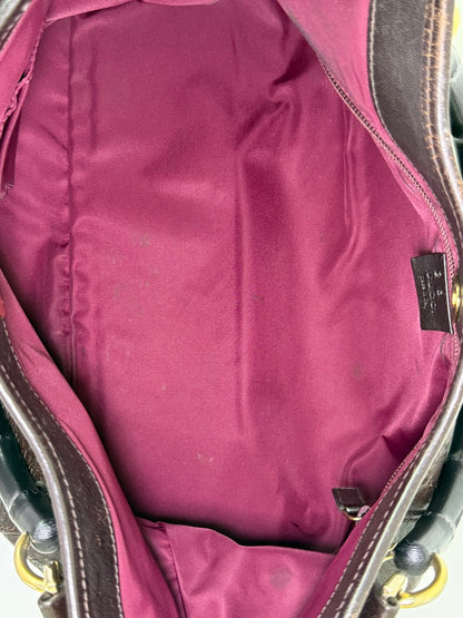Gucci Guccissima Bamboo Tote Bag