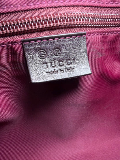 Gucci Guccissima Bamboo Tote Bag