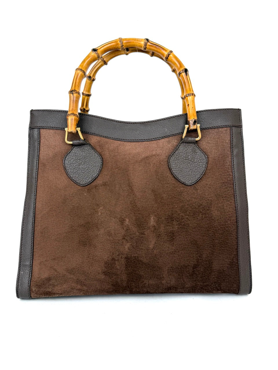 Gucci Diana in Chocolate Brown Suede
