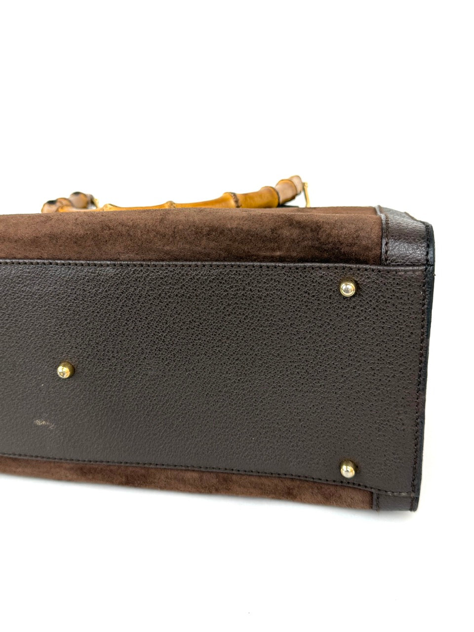 Gucci Diana in Chocolate Brown Suede