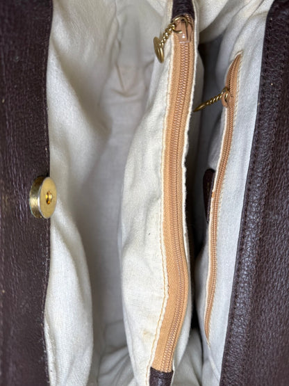 Gucci Diana in Chocolate Brown Suede