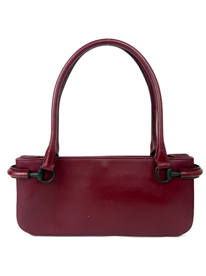 Gucci Shoulder Bag in Burgundy with Horsebit Hardware