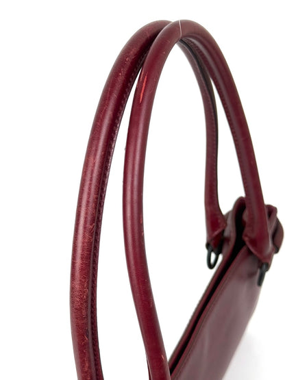 Gucci Shoulder Bag in Burgundy with Horsebit Hardware