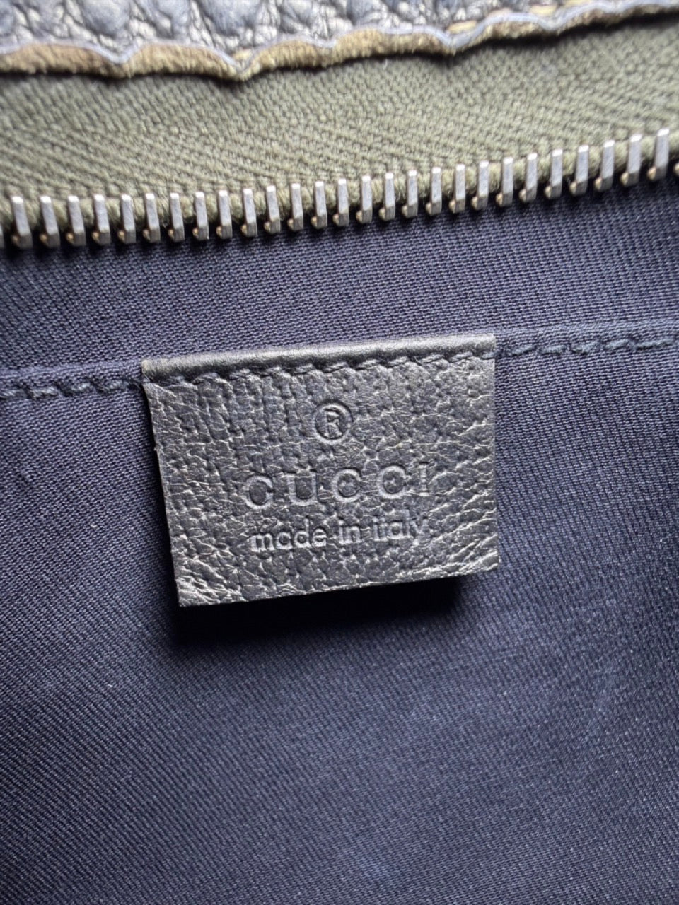 Gucci GG Canvas Abbey Line D-ring Shoulder Bag