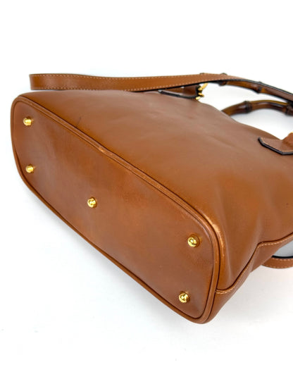 Gucci Bamboo Leather Handbag