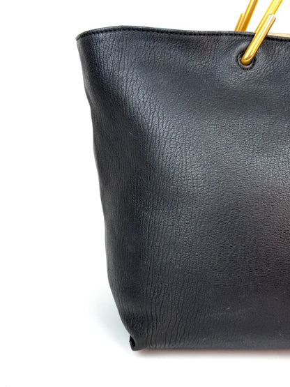 Chloé Black Kelly Leather Tote Bag