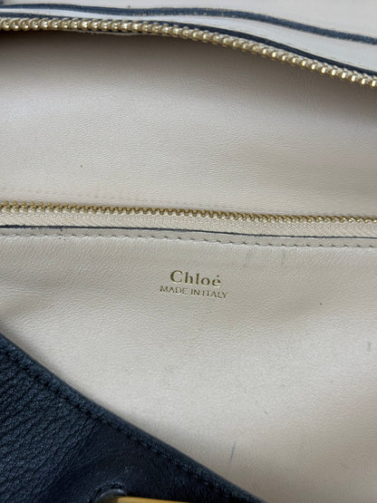 Chloé Black Kelly Leather Tote Bag