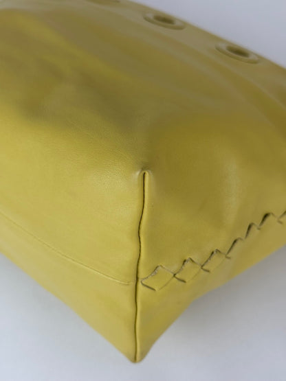Bottega Veneta handbag in yellow leather