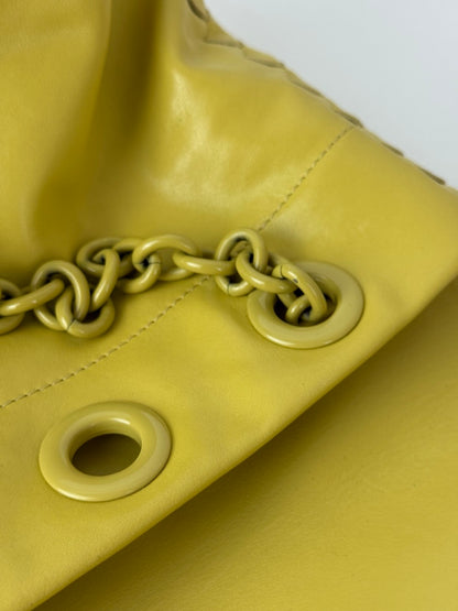 Bottega Veneta handbag in yellow leather
