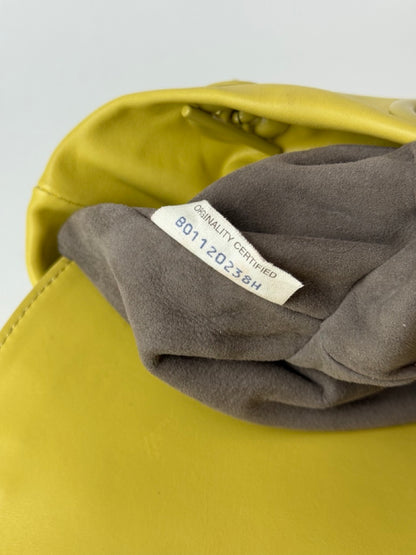 Bottega Veneta handbag in yellow leather