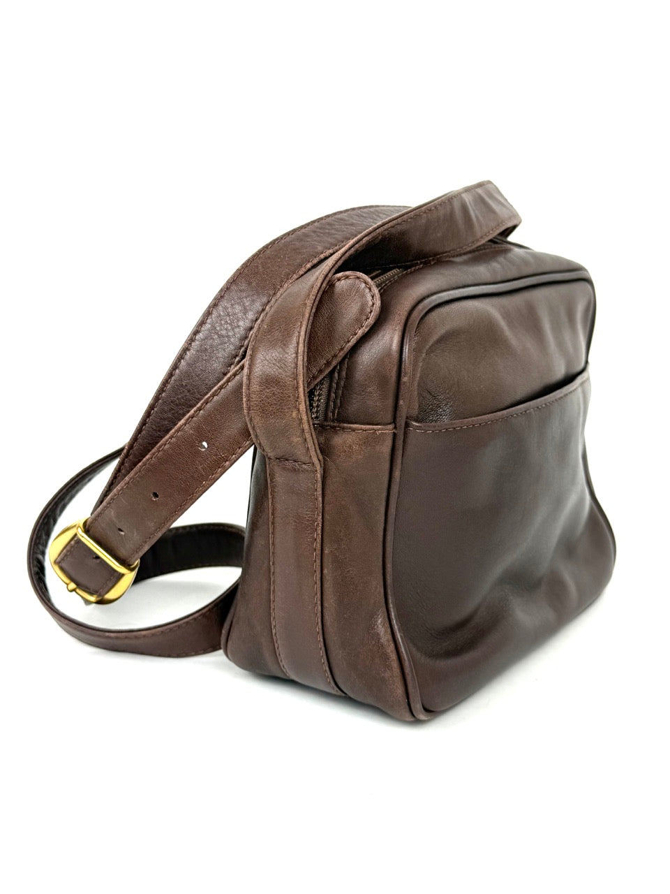 Vintage Gucci Horsebit Shoulder Bag in brown leather – photo 6