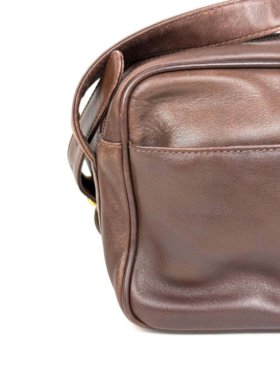 Vintage Gucci Horsebit Shoulder Bag in brown leather – photo 8