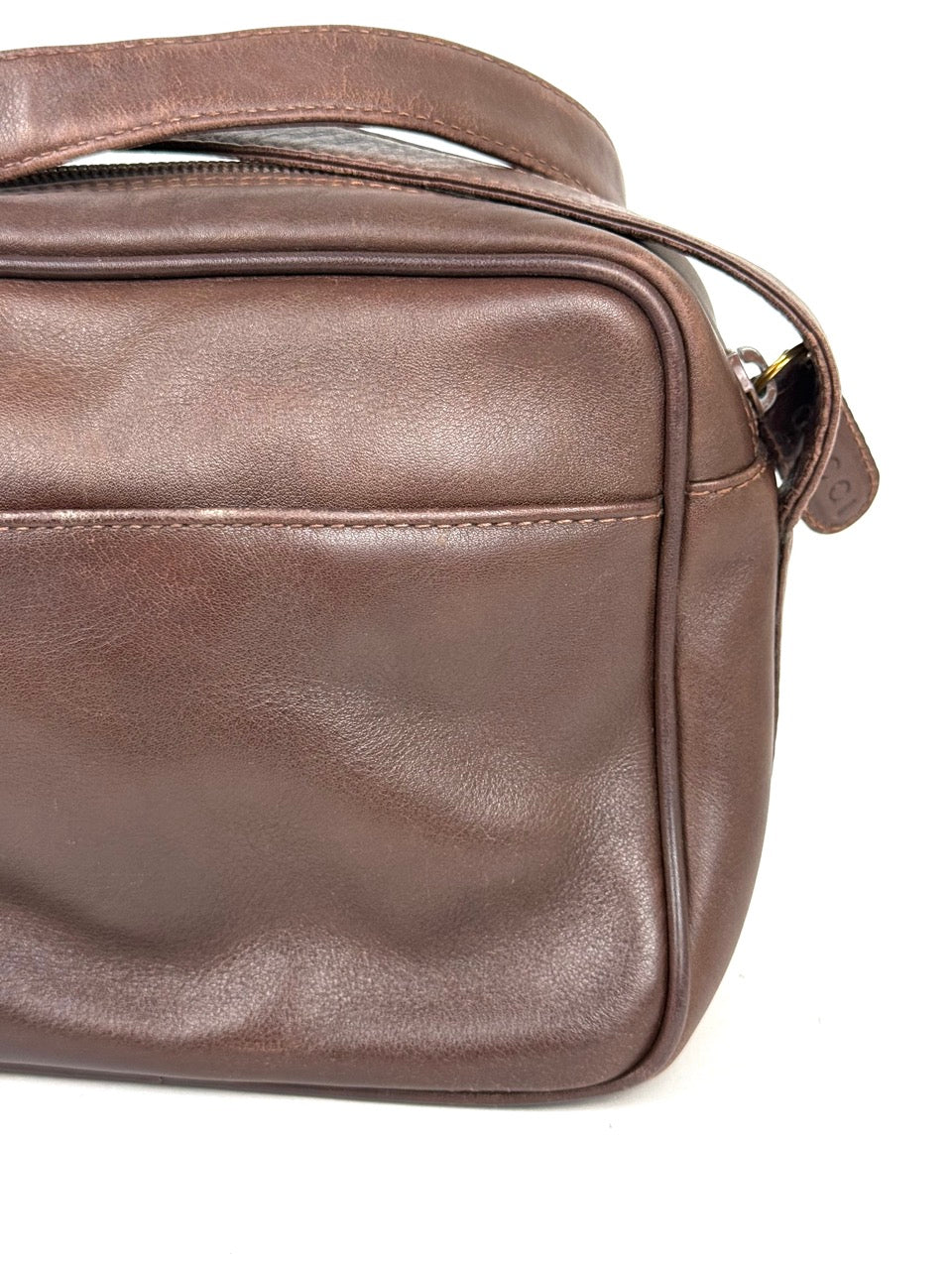 Vintage Gucci Horsebit Shoulder Bag in brown leather – photo 9