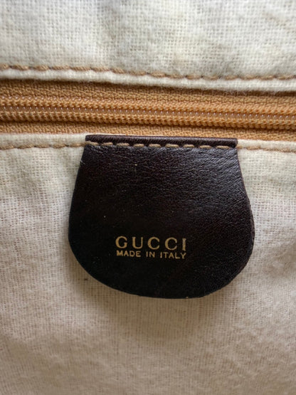 Vintage Gucci Horsebit Shoulder Bag in brown leather – photo 15
