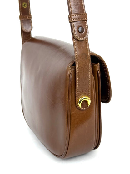 Vintage Gucci Shoulder Bag in brown leather – photo 7
