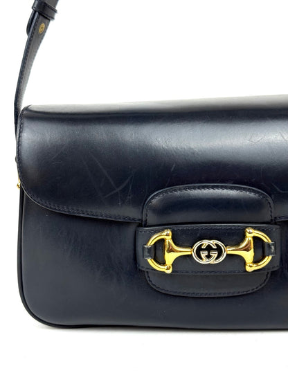 Gucci Horsebit 1955 in navy leather – photo 2