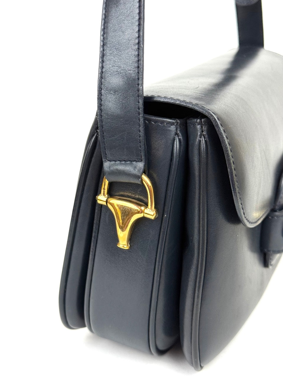 Gucci Horsebit 1955 in navy leather – photo 9