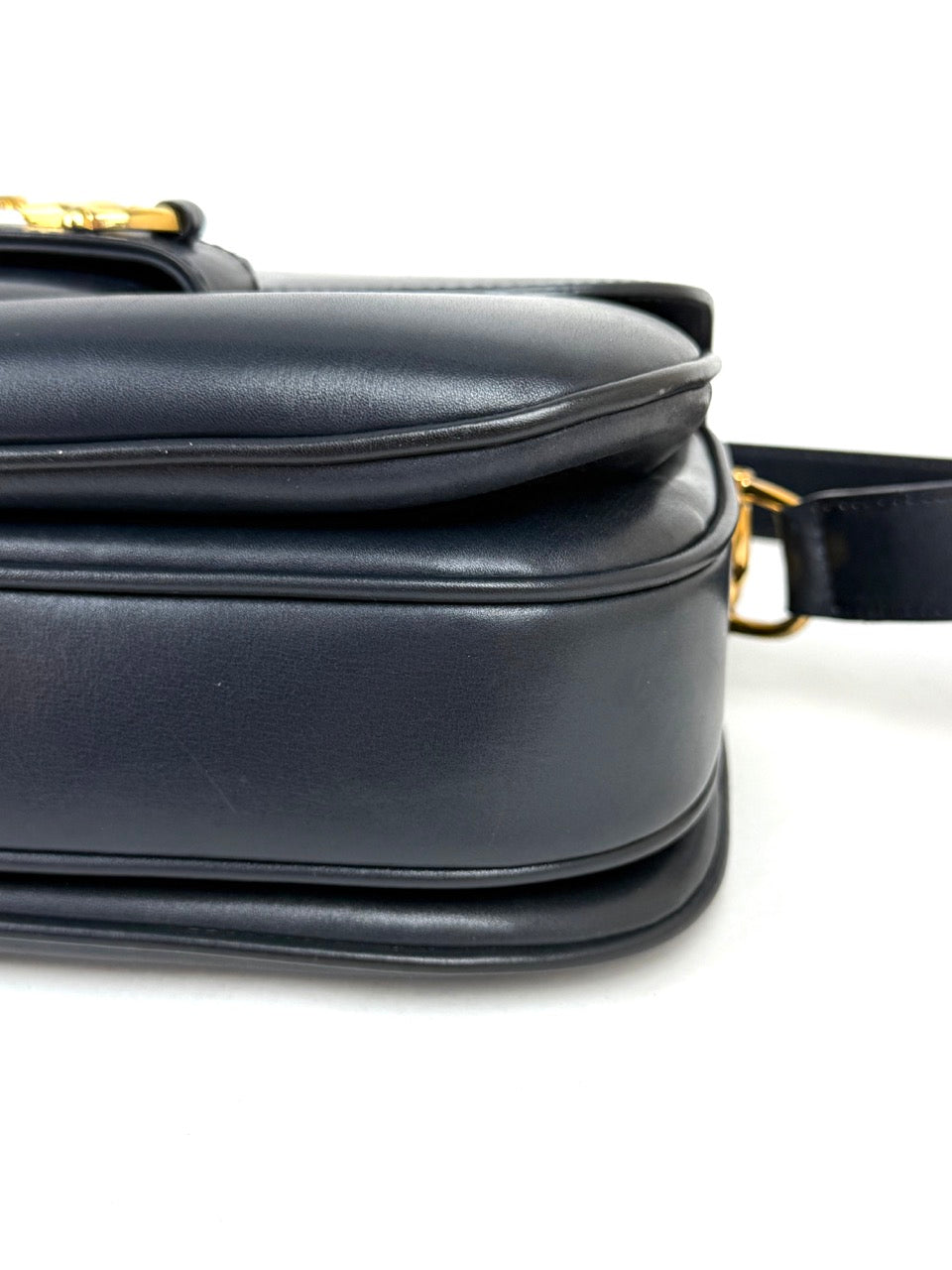 Gucci Horsebit 1955 in navy leather – photo 12