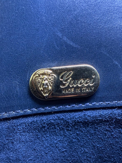 Gucci Horsebit 1955 in navy leather – photo 15