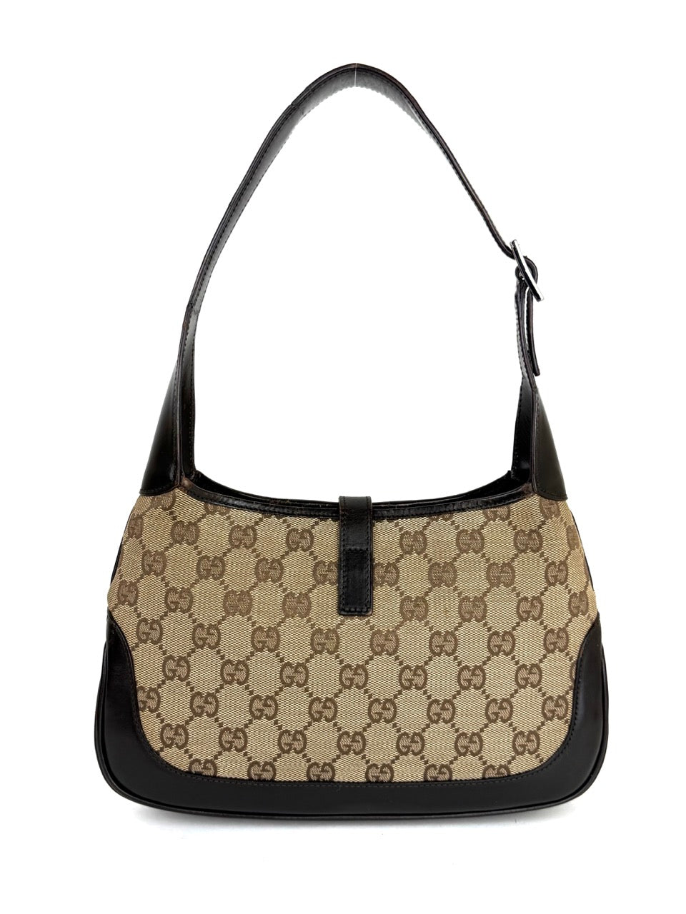 Gucci Small Jackie Handbag in GG canvas – photo 6